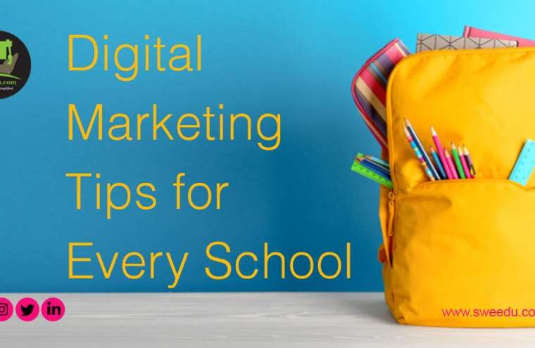 digital marketing tips for school