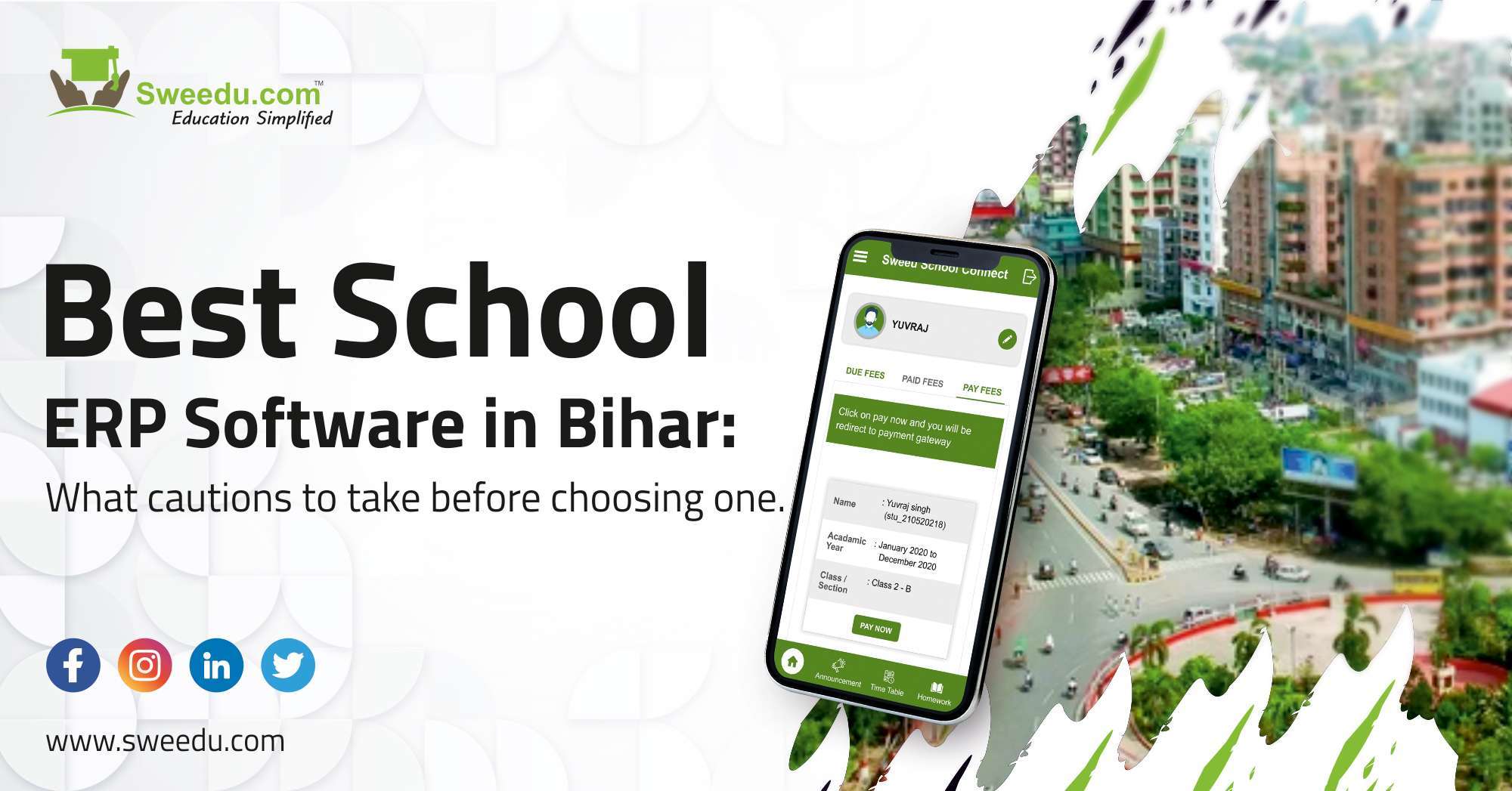 Best School ERP Software in Bihar